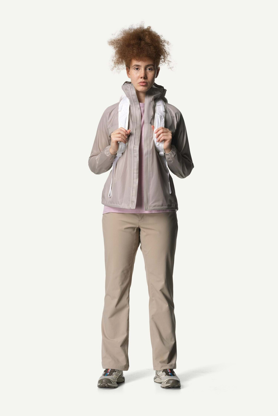 la chaqueta naranja de w