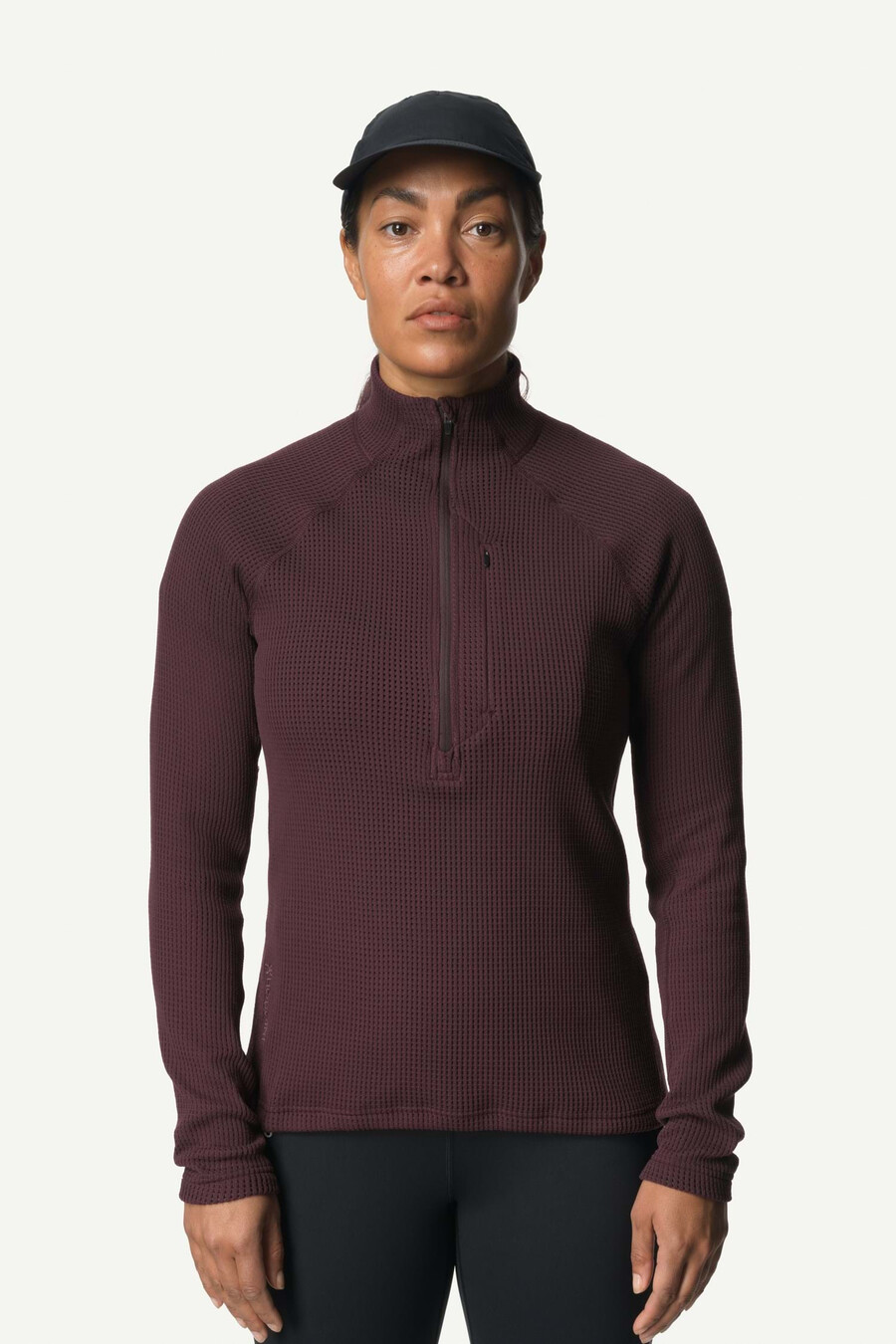 chaqueta con media cremallera pace flow de w