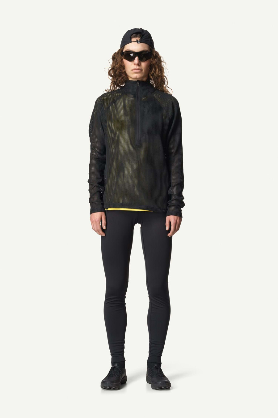 chaqueta con media cremallera pace flow de w