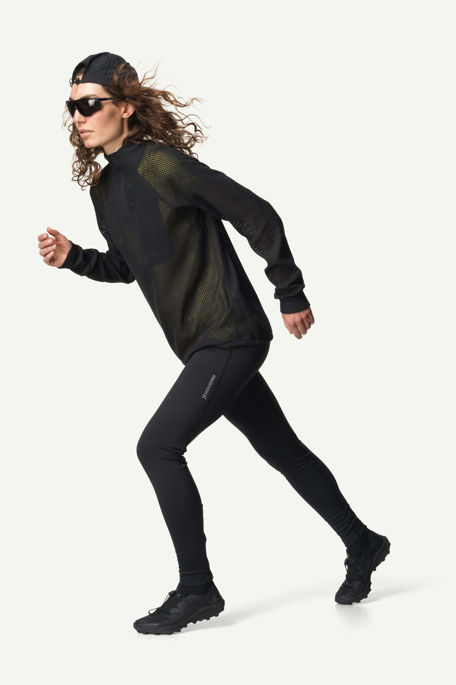 chaqueta con media cremallera pace flow de w
