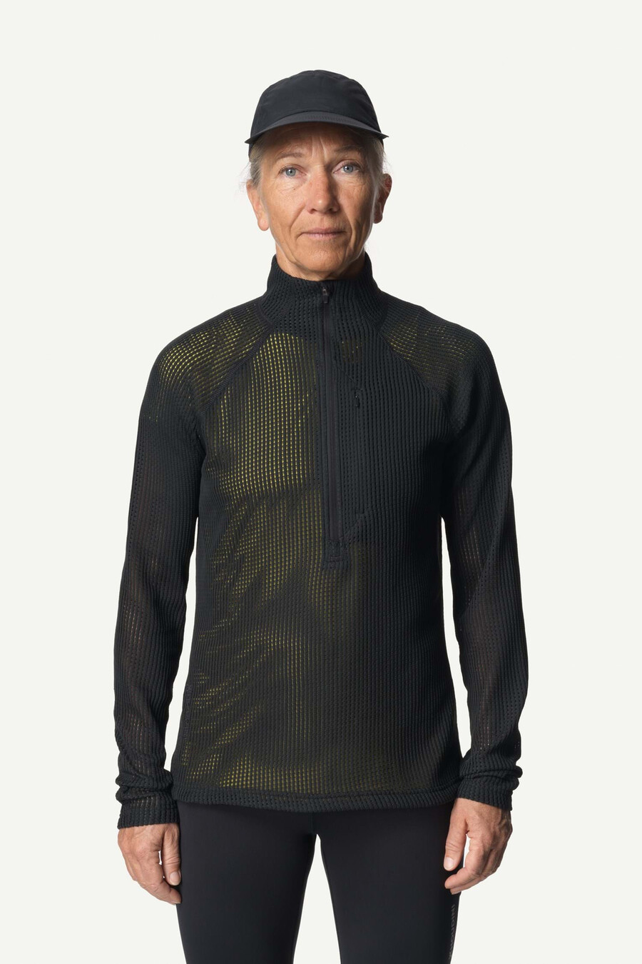 chaqueta con media cremallera pace flow de w