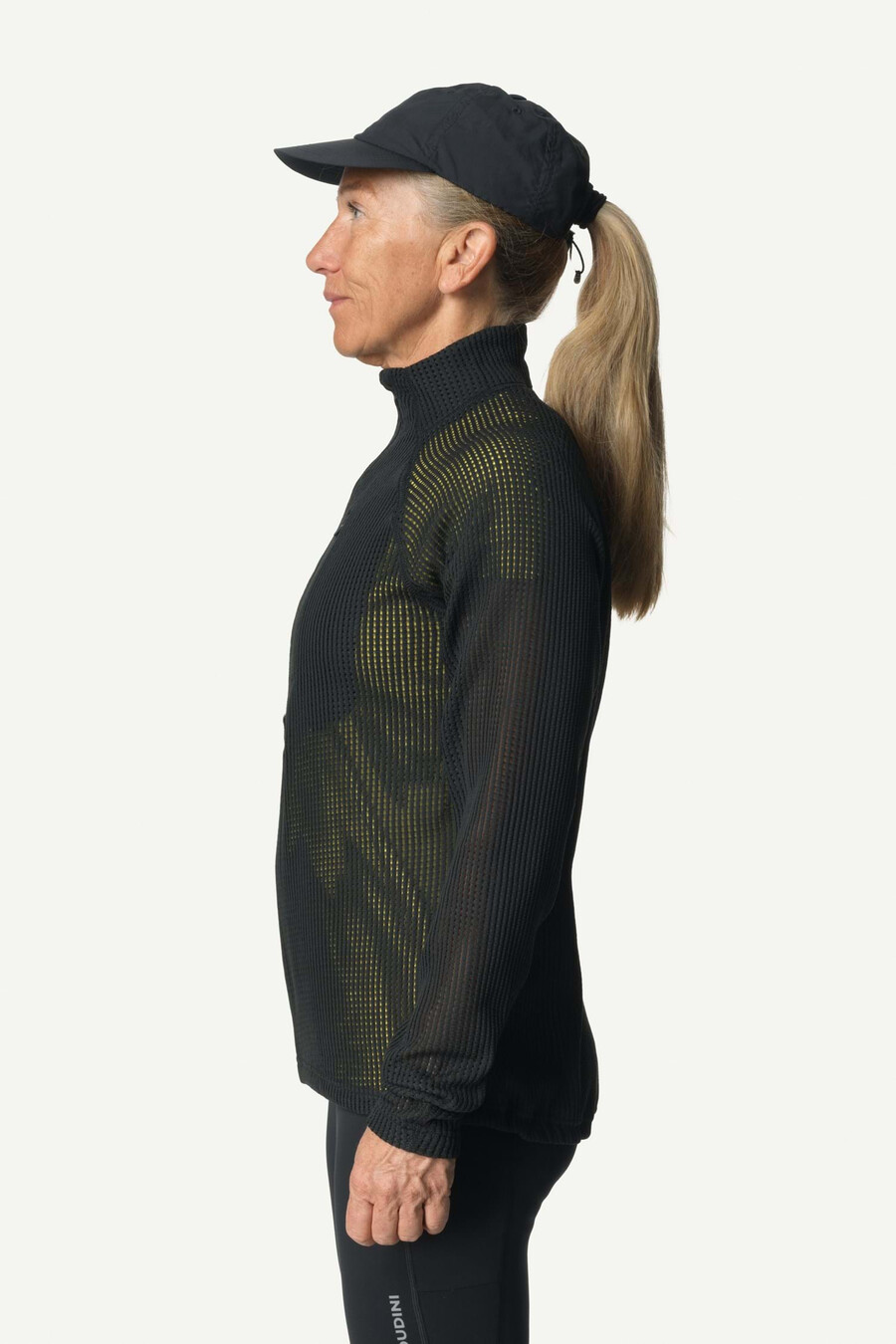 chaqueta con media cremallera pace flow de w